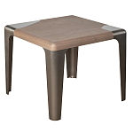 Столик журнальный Streamlining квадратный варинант исполнения - 2 | Loft Concept в Челябинске