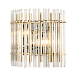 Бра с прозрачными вертикальными стеклянными трубками Gladia варинант исполнения - 2 | Loft Concept в Челябинске