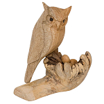 Статуэтка из дерева сова Animals of the World варинант исполнения - 1 | Loft Concept в Челябинске
