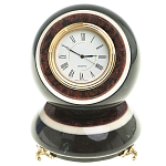 Часы настольные в виде шара из натурального камня Ball Stone Clock варинант исполнения - 7 | Loft Concept в Челябинске