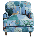 Дизайнерское классической формы на колесиках Trumann Armchair варинант исполнения - 2 | Loft Concept в Челябинске