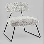 Кресло лаунж Kate букле серый варинант исполнения - 1 | Loft Concept в Челябинске