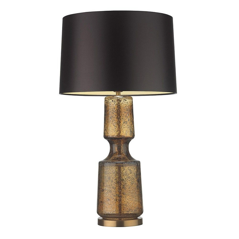 Настольная лампа Antero Amber Smoke Table Lamp Черный Янтарь (Amber) Латунь Настольная лампа Antero Amber Smoke Table Lamp Черный Янтарь (Amber) Латунь в Челябинске | Loft Concept