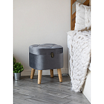 Пуф Leather with a snap варинант исполнения - 4 | Loft Concept в Челябинске