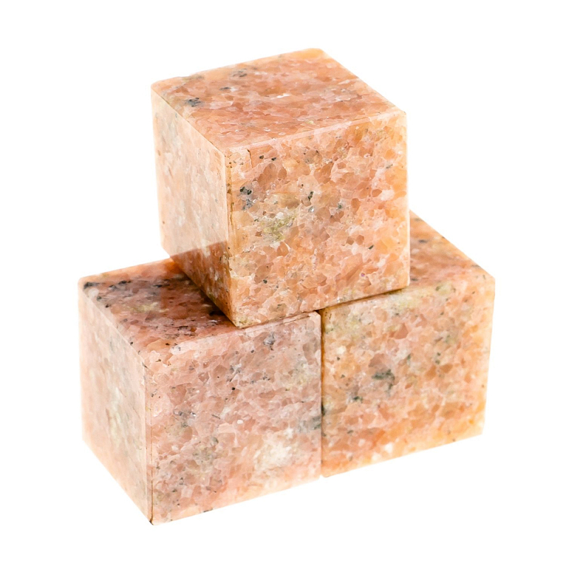 Камни для охлаждения виски из розового мрамора Natural Stone Cube Розовый Камни для охлаждения виски из розового мрамора Natural Stone Cube Розовый в Челябинске | Loft Concept