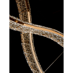 Люстра волнистой формы с фактурным хрустальным плафоном Light Delight варинант исполнения - 5 | Loft Concept в Челябинске