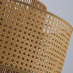 Подвесной светильник с абажуром из плтеного бамбука Light Inside the Cell варинант исполнения - 7 | Loft Concept в Челябинске