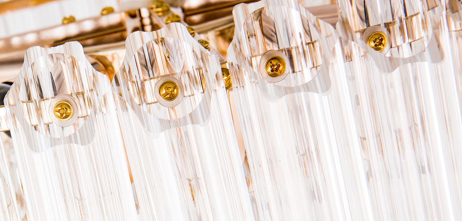 Люстра Hexagon Tube Light Crystal Chandelier Люстра Hexagon Tube Light Crystal Chandelier - Loft-Concept в Челябинске
