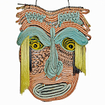 Арт-Объект из нитей Абстрактный портрет Joana Schneider  варинант исполнения - 2 | Loft Concept в Челябинске