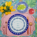 Картина Table Talk Dickless but Not Dumb  варинант исполнения - 1 | Loft Concept в Челябинске