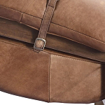 Двухместный диван Duncan винтажная коричневая кожа варинант исполнения - 5 | Loft Concept в Челябинске