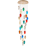 Каскадная люстра с цветными плафонами Soar Colorful Cascade Chandelier варинант исполнения - 1 | Loft Concept в Челябинске