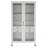 Дизайнерский шкаф витрина Elsa Dreams White с 4-мя ящиками варинант исполнения - 9 | Loft Concept в Челябинске