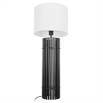 Настольная лампа с металлиеским черным трубчатым основанием Fulgurite варинант исполнения - 3 | Loft Concept в Челябинске