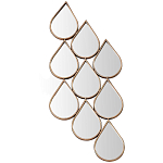 Настенное зеркало в виде капель Drops Mirror варинант исполнения - 1 | Loft Concept в Челябинске