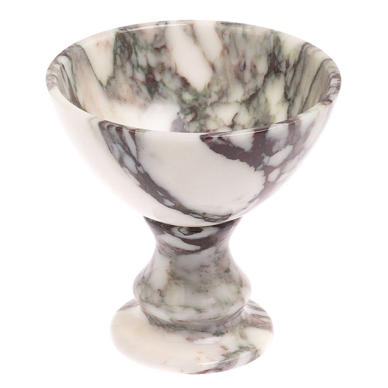 Конфетница из саянского мрамора Stone Candy Bowl Белый Мрамор Bianco Конфетница из саянского мрамора Stone Candy Bowl Белый Мрамор Bianco в Челябинске | Loft Concept