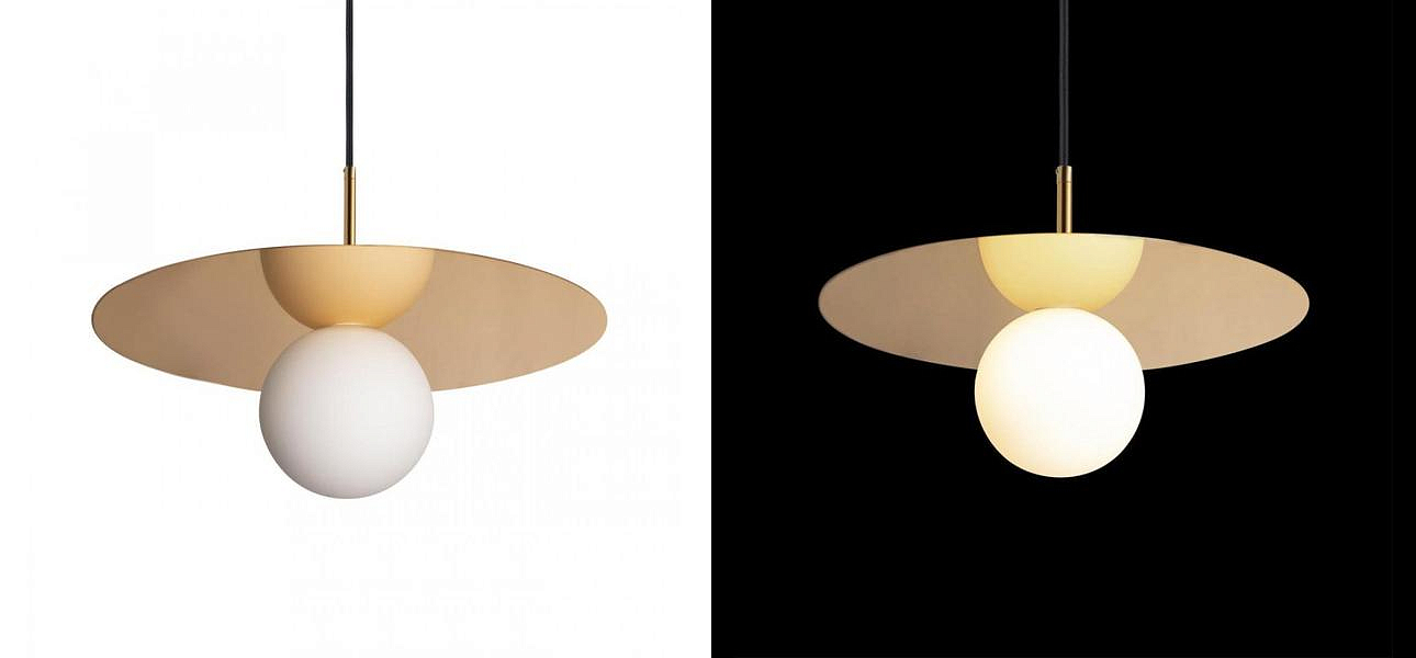 Подвесной светильник MATISSE Gold 35 см Подвесной светильник MATISSE Gold 35 см - Loft-Concept в Челябинске