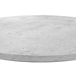 Стол обеденный с круглой светло-серой столешницей Harris Collection варинант исполнения - 3 | Loft Concept в Челябинске