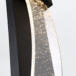 Настенный фонарь уличный прямоугольный черного цвета со стеклом с пузырьками Eurofase варинант исполнения - 4 | Loft Concept в Челябинске