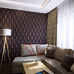 Гипсовая 3D Панель M-102 варинант исполнения - 1 | Loft Concept в Челябинске