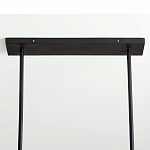 Люстра линейная прямоугольная с подвесками из натурального перламутра Nacre варинант исполнения - 4 | Loft Concept в Челябинске