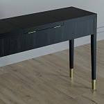 Туалетный стол - Трельяж Elsa Dreams Black 120 см варинант исполнения - 5 | Loft Concept в Челябинске