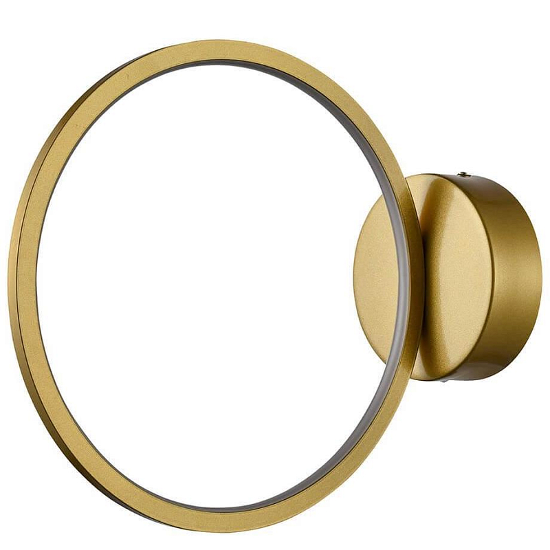 Бра Luminous Ring Gold Bra Золотой Бра Luminous Ring Gold Bra Золотой в Челябинске | Loft Concept