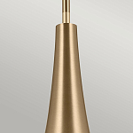 Подвесной светильник каплевидной формы с комбинированным плафоном из стали и белого матового стекла Kichler варинант исполнения - 12 | Loft Concept в Челябинске