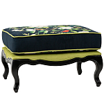 Банкетка из натурального бука с изображением птиц и цветов Blooming Birds варинант исполнения - 1 | Loft Concept в Челябинске