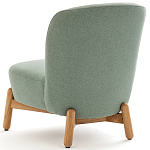 Кресло на деревянных ножках Olguin Green Chair варинант исполнения - 4 | Loft Concept в Челябинске