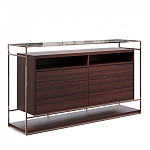 Дизайнерский комод в металлическом каркасе Valerian варинант исполнения - 1 | Loft Concept в Челябинске