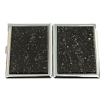 Портсигар с газовой зажигалкой из натурального камня Мусковит Stone Cigarettes Cases варинант исполнения - 4 | Loft Concept в Челябинске