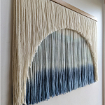 Панно дизайнерское из нитей Quiet Sea варинант исполнения - 2 | Loft Concept в Челябинске