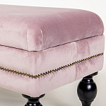 Мягкая банкетка с зоной для хранения Casket Dusty Rose варинант исполнения - 4 | Loft Concept в Челябинске