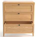Комод с 3-мя ящиками светлый дуб Silva Oak Chest of Drawers варинант исполнения - 3 | Loft Concept в Челябинске