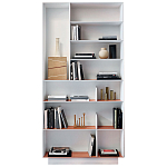 Дизайнерский стеллаж с вертикальными и горизонтальными полками Gio Ponti D.357.1 D.357.2 Rack варинант исполнения - 1 | Loft Concept в Челябинске