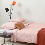 Постельное белье розового цвета с рисунком 150х200 см Blossom Essence варинант исполнения - 4 | Loft Concept в Челябинске