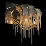 Бра с перфорированными металлическими дугами и цепочками 22 см Atlantis Chain варинант исполнения - 8 | Loft Concept в Челябинске