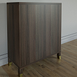 Комод Elsa Dreams Walnut Двухстворчатый  варинант исполнения - 7 | Loft Concept в Челябинске