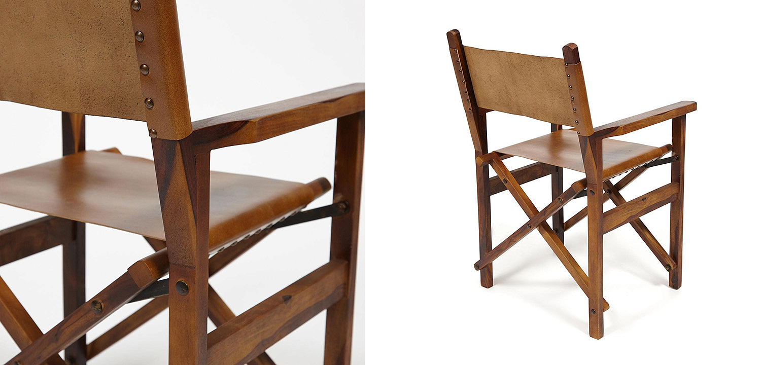 Кресло Buffalo Leather folding armchair Кресло Buffalo Leather folding armchair - Loft-Concept в Челябинске