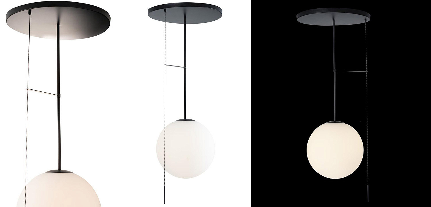 Потолочный светильник Alston black 45 Потолочный светильник Alston black 45 - Loft-Concept в Челябинске