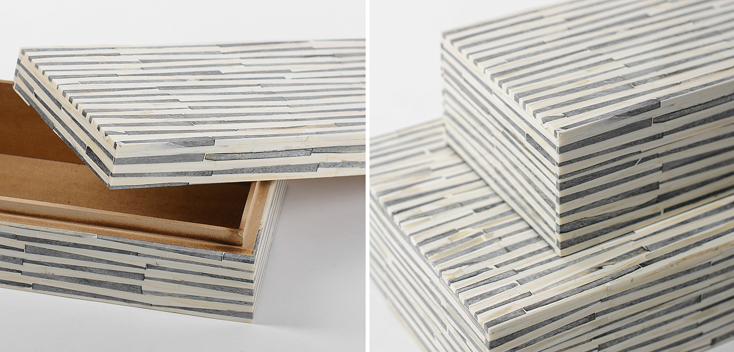 Комплект шкатулок Parvin Bone Inlay Комплект шкатулок Parvin Bone Inlay - Loft-Concept в Челябинске