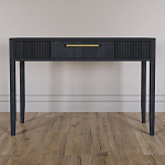 Элегантная Консоль Primo с выдвижным ящиком Черный дуб варинант исполнения - 1 | Loft Concept в Челябинске