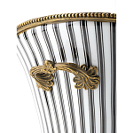 Кашпо Black white stripe варинант исполнения - 5 | Loft Concept в Челябинске