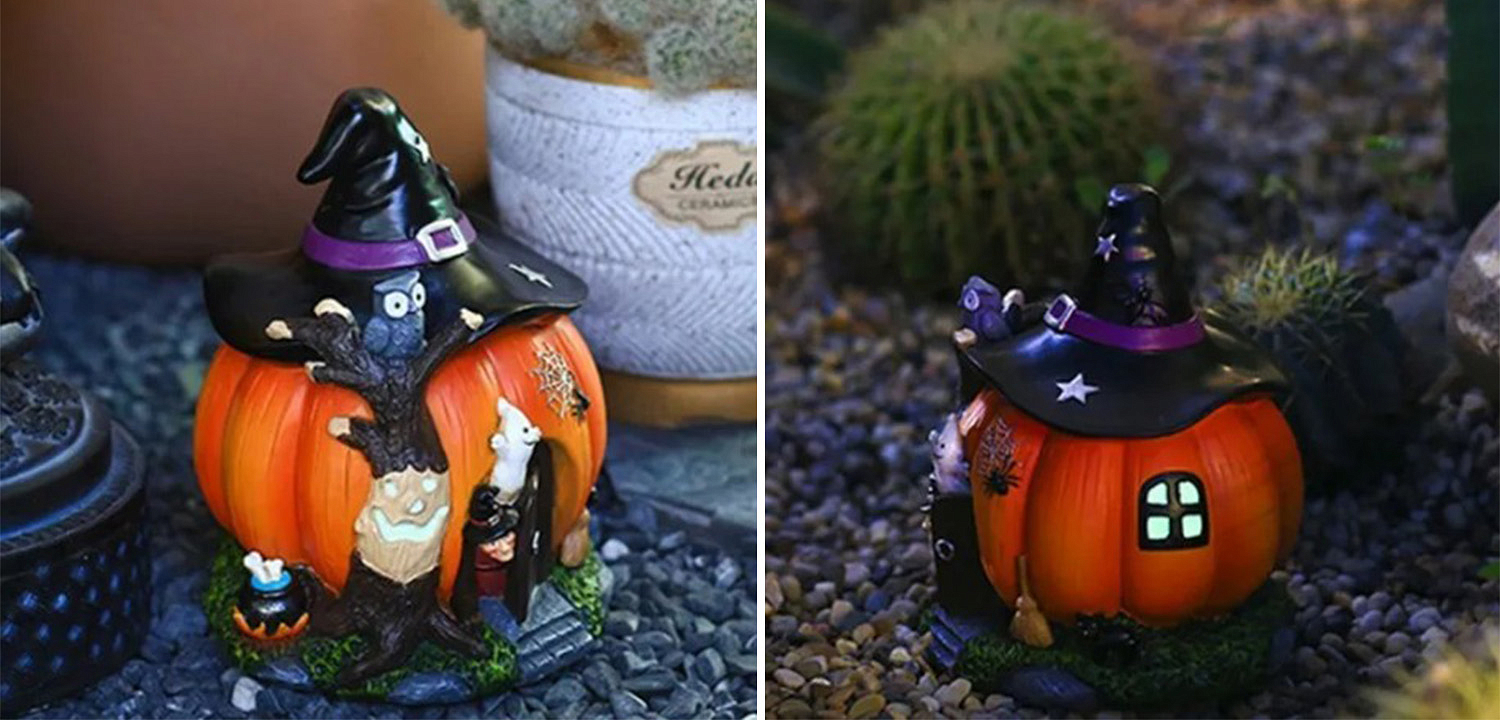 Статуэтка Pumpkin House Witch Статуэтка Pumpkin House Witch - Loft-Concept в Челябинске