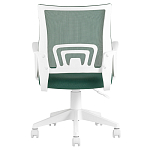 Офисное кресло с основанием из белого пластика Desk chairs Green варинант исполнения - 4 | Loft Concept в Челябинске