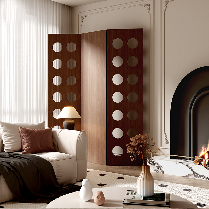 Ширма деревянная Moon Walnut Furniture Орех Графит Ширма деревянная Moon Walnut Furniture Орех Графит в Челябинске | Loft Concept