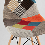 Стул с обивкой в технике пэчворк DSW варинант исполнения - 7 | Loft Concept в Челябинске