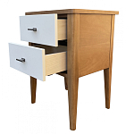 Тумба прикроватная с 2-мя ящиками Tasteful Furniture Light варинант исполнения - 2 | Loft Concept в Челябинске