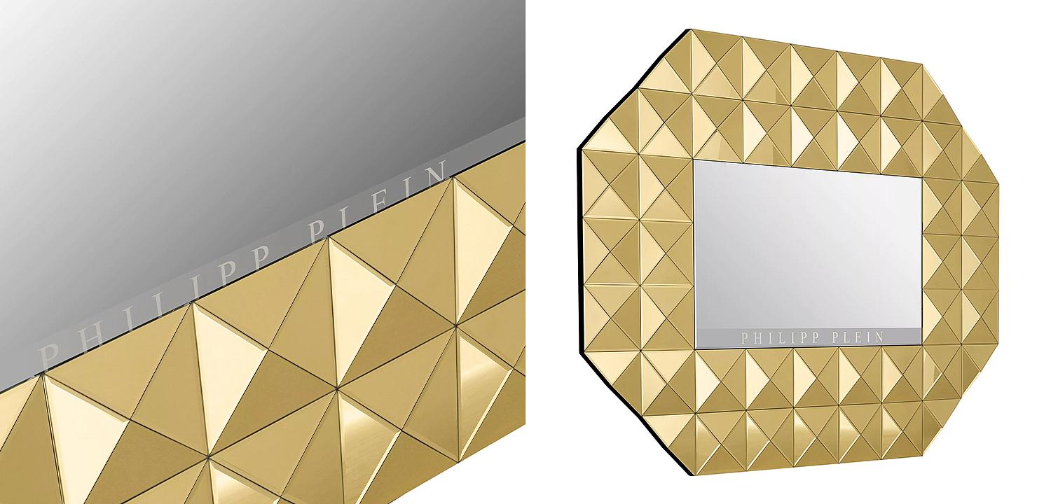 Экран Philipp Plein GOLD STUD NFT L 43 дюйма Экран Philipp Plein GOLD STUD NFT L 43 дюйма - Loft-Concept в Челябинске